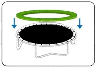 Osłona na sprężyny do trampoliny 12 FT/374cm JUMPI