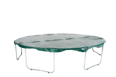 Trampolina Ogrodowa Jumpi 252cm/8FT Maxy Comfort Czarna Z Wewnętrzną Siatką