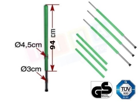 Osłona na rury,pianka na słupki do trampoliny 920mm - niebieska