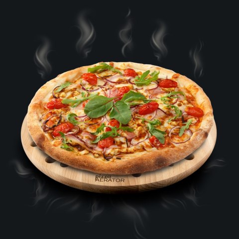 Pizza Aerator Deska do Serwowania Pizzy Drewniana