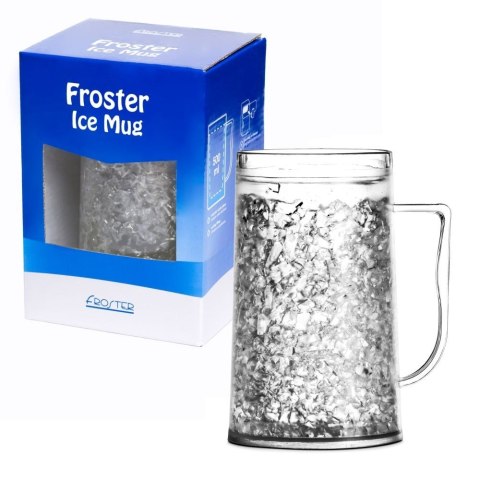 Lodowy Kufel FROSTER 500ml Żel dla Tay Dzień Ojca