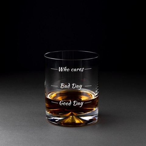 Szklanka do whisky Who cares prezent urodziny